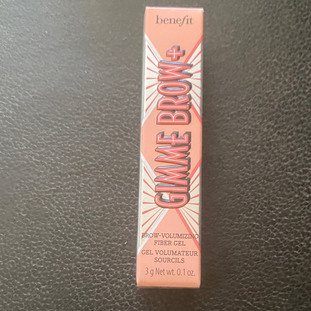 Benefit Gimme Brow+ Brow-Volumizing Fiber Gel NIP NEW